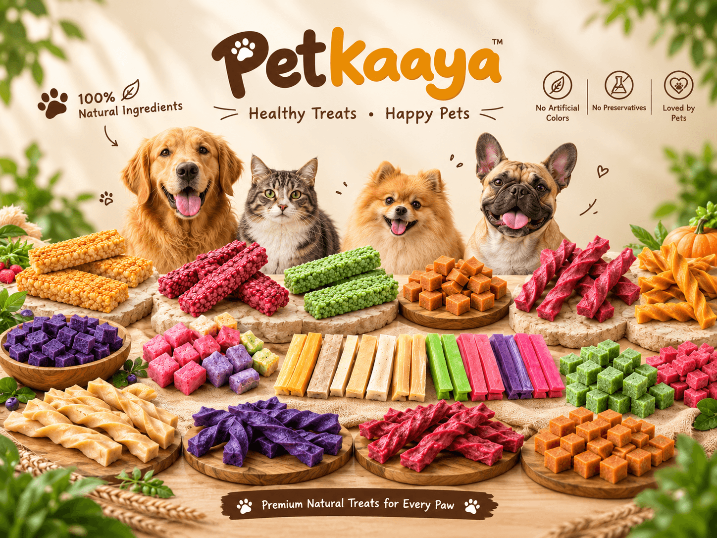 Petkaaya Natural Himalayan Dog Chews — Handcrafted in Nepal