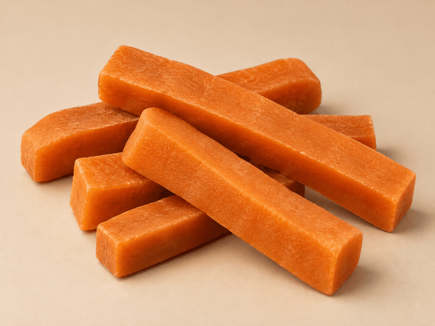 Pumpkin Himalayan Dog Chew - Handmade Felt Product from Nepal