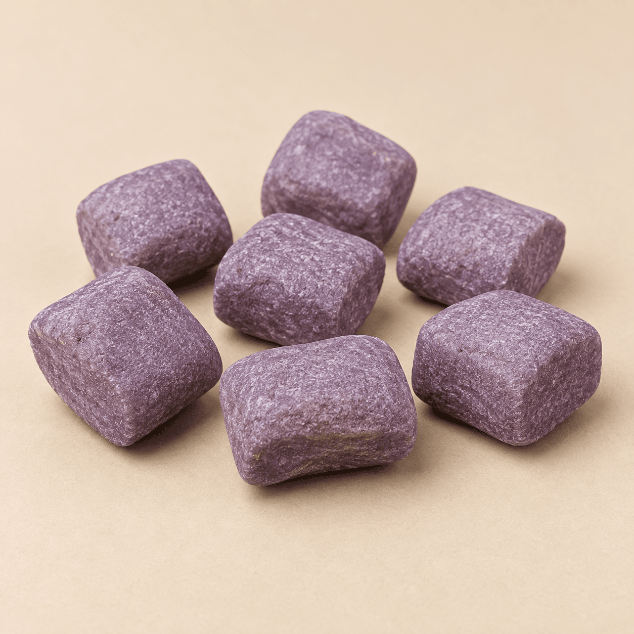 Blueberry Himalayan Puffed Nuggets - Handmade Felt Product from Nepal