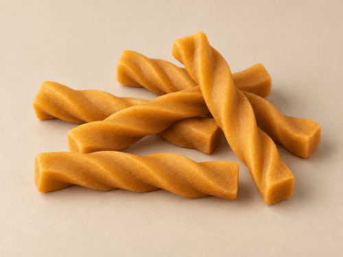 Pumpkin Himalayan Twisted Dog Chew